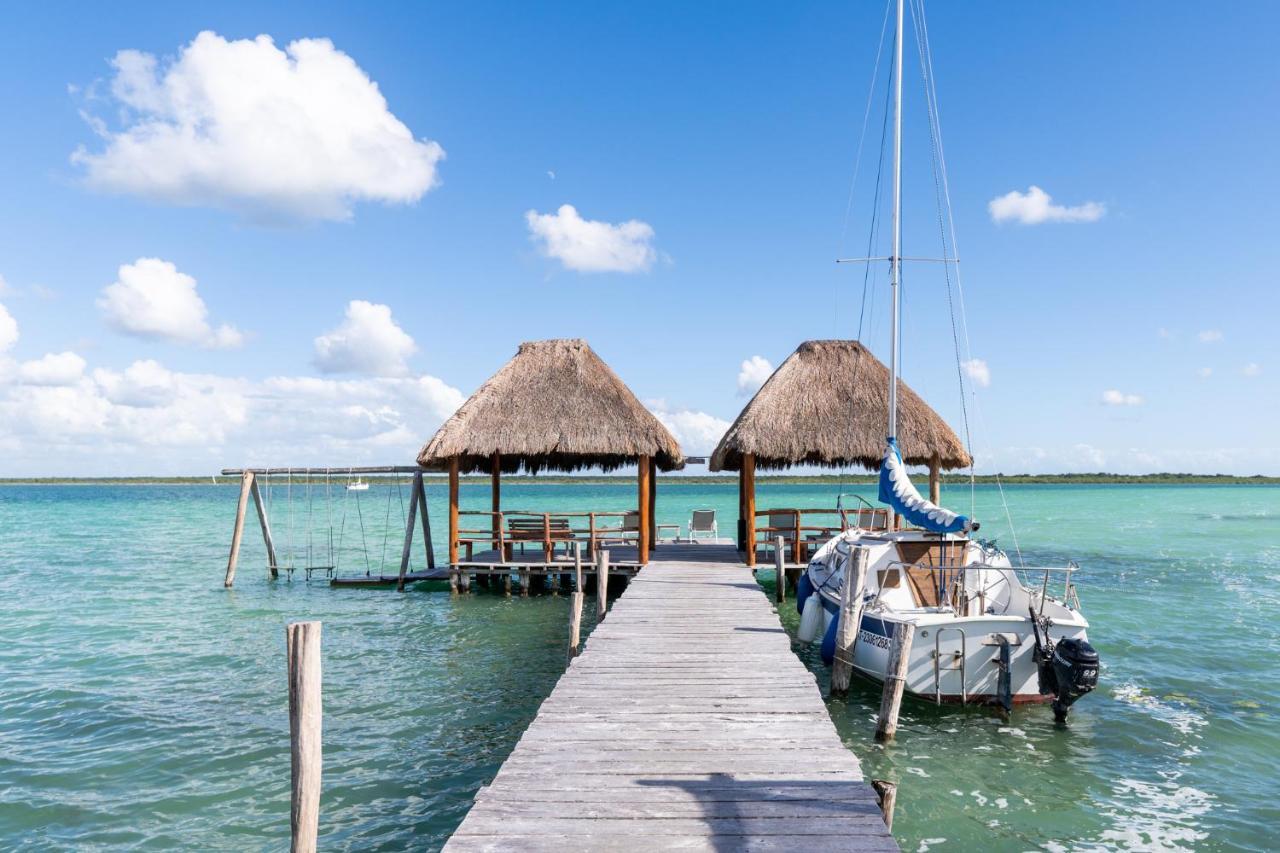 Lagoon Special Suite: Bikes & Kayaks! Bacalar Ngoại thất bức ảnh