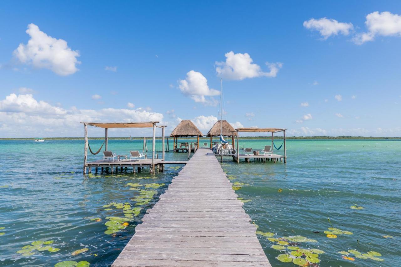 Lagoon Special Suite: Bikes & Kayaks! Bacalar Ngoại thất bức ảnh